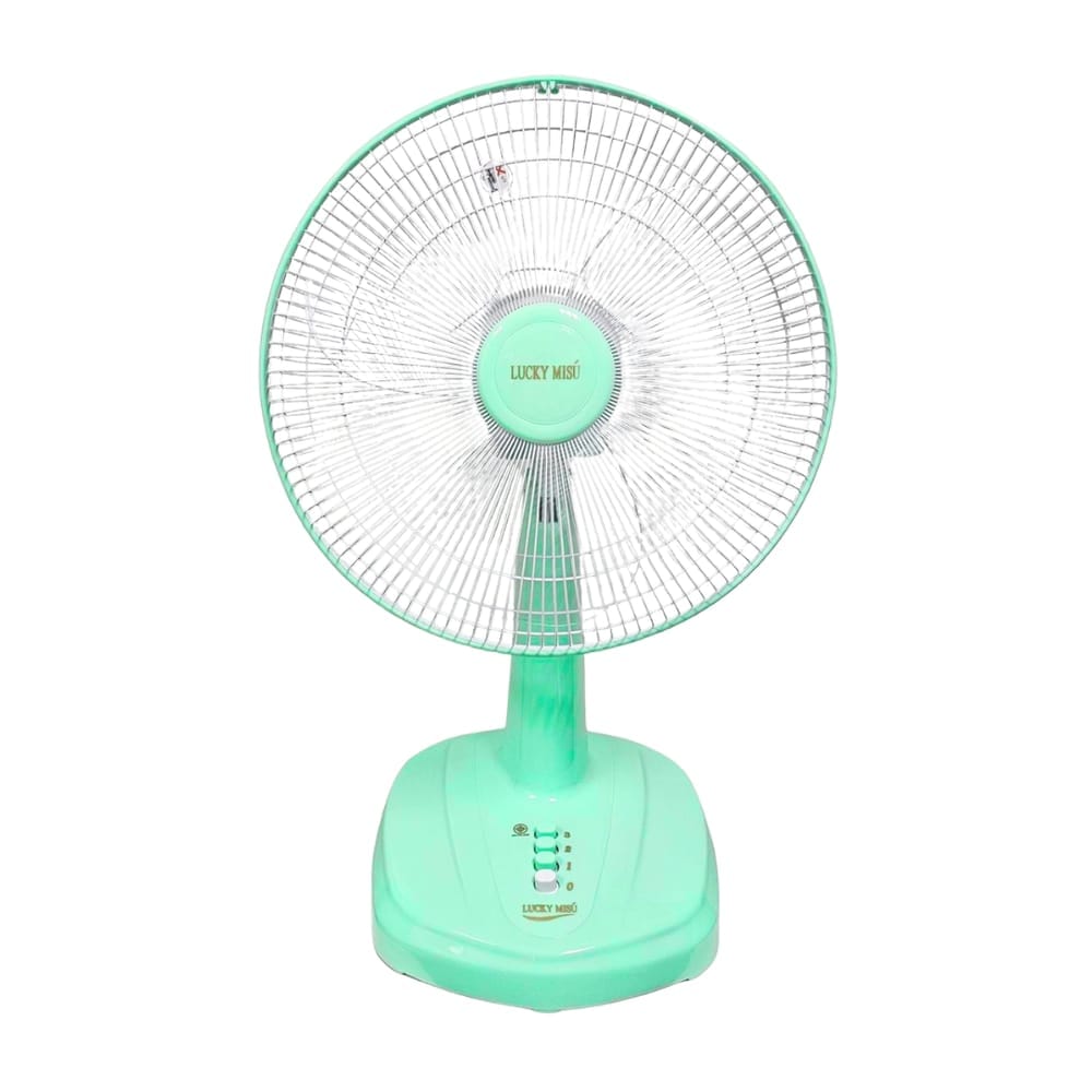 พัดลมตั้งโต๊ะ 16 นิ้ว LUCKY MISU LM629 สีเขียวมิ้นต์_0
